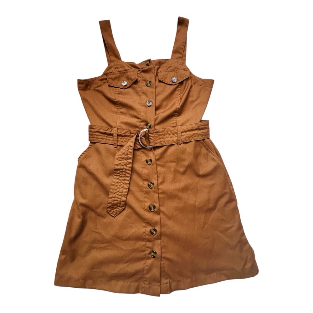 Justify Brown Midi Dress